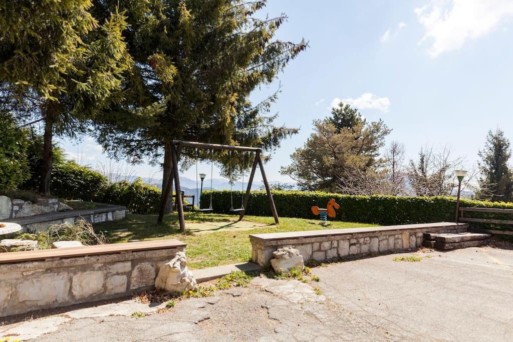 Apartamento Panorama 1200, In The Heart Of The San Fermo Hills Adrara San Rocco Exterior foto