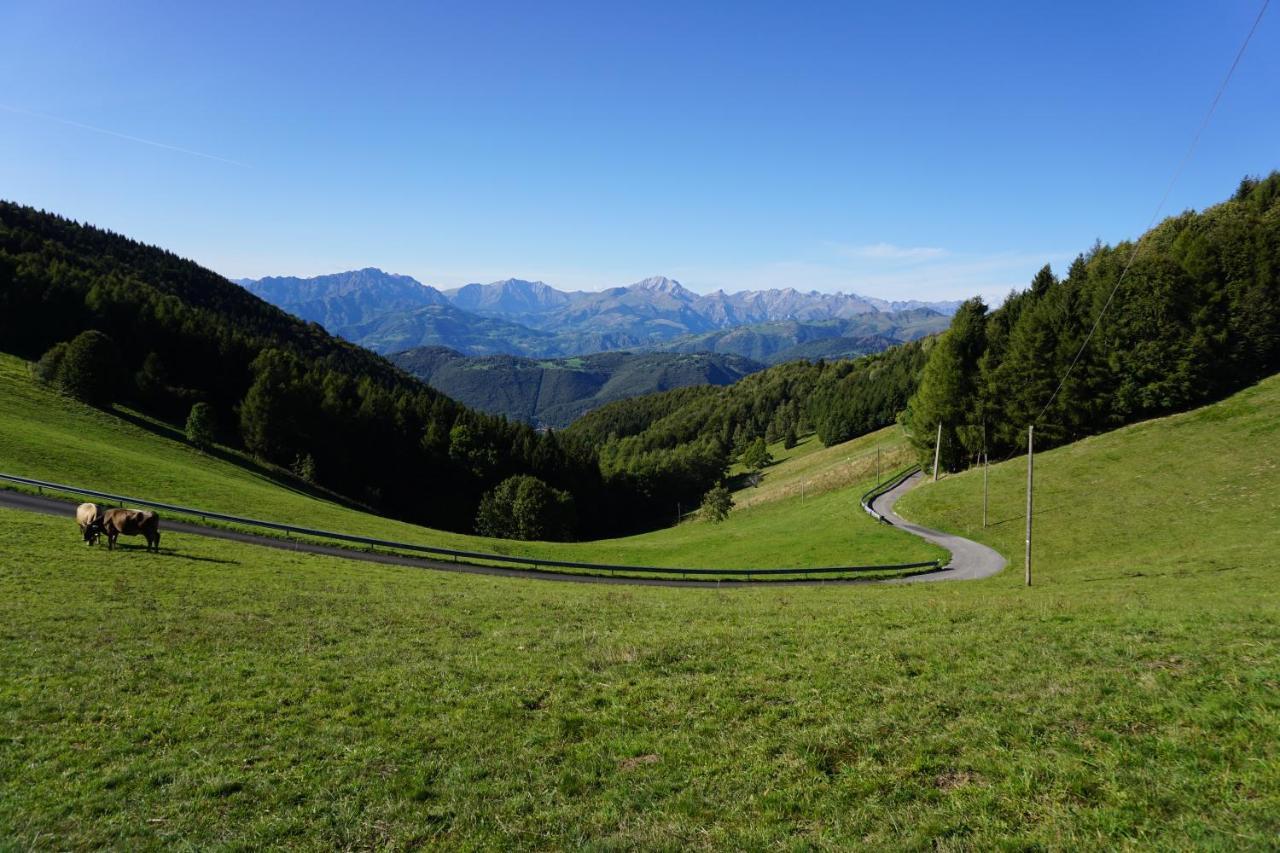 Apartamento Panorama 1200, In The Heart Of The San Fermo Hills Adrara San Rocco Exterior foto