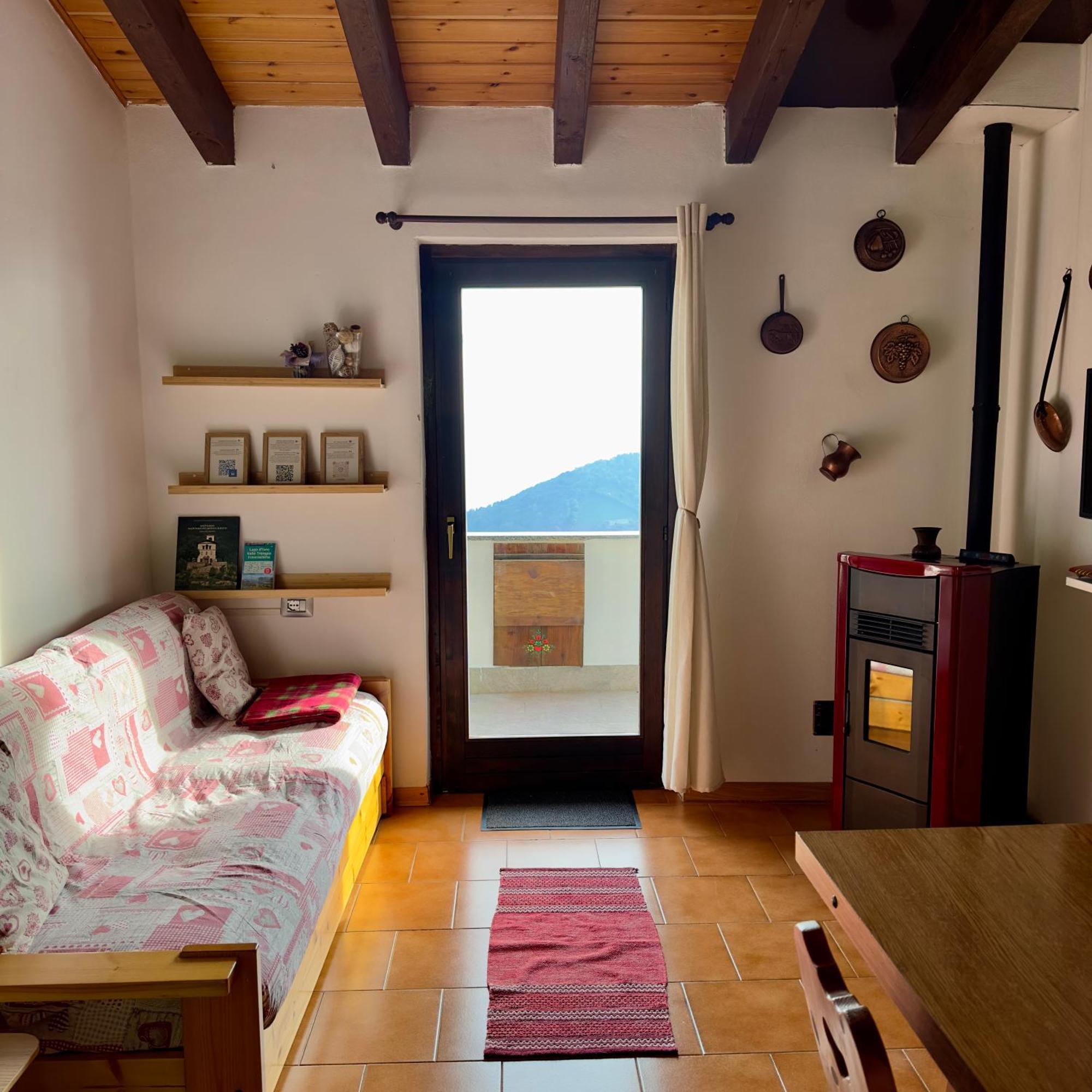 Apartamento Panorama 1200, In The Heart Of The San Fermo Hills Adrara San Rocco Exterior foto